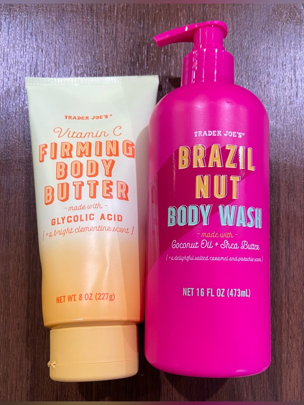 Trader Joe’s Firming Body Body Butter & Brazil Nut Body Wash